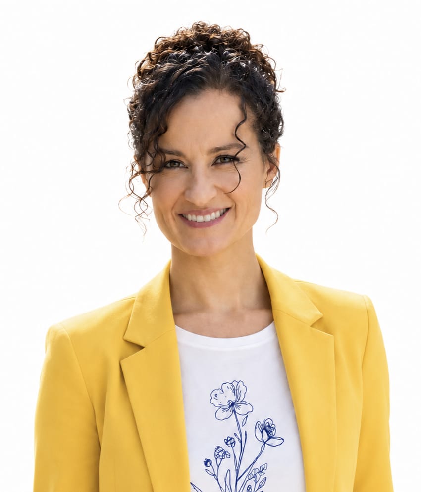 María José Guarino en su consulta de Barcelona